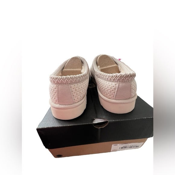NIB UGG Men’s Tasman Flecked Knit Cream Slippers in size Men’s 13 main image 2